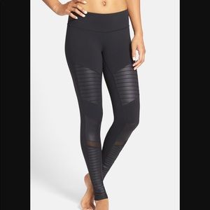 ALO yoga moto leggings black small